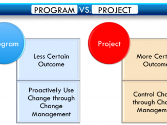 Programs Vs Projects